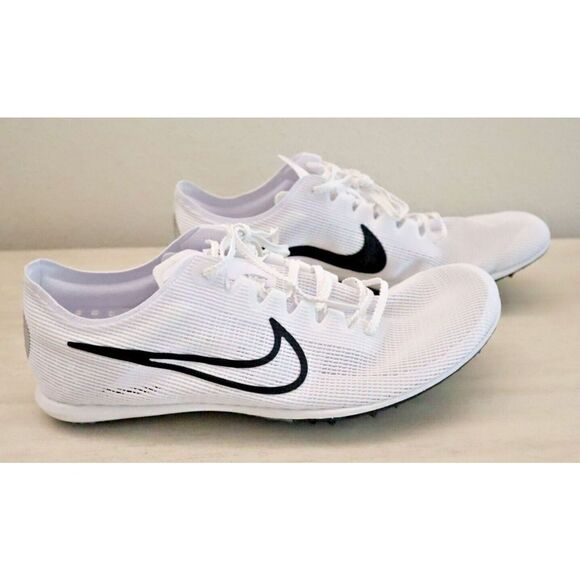Nike Zoom DR2733 100 Men's Sz 10 White Mamba V6 Track & Field Distance Spikes - Picture 4 of 7